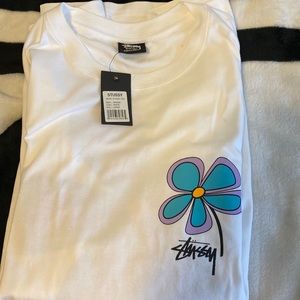 Stussy flower tee